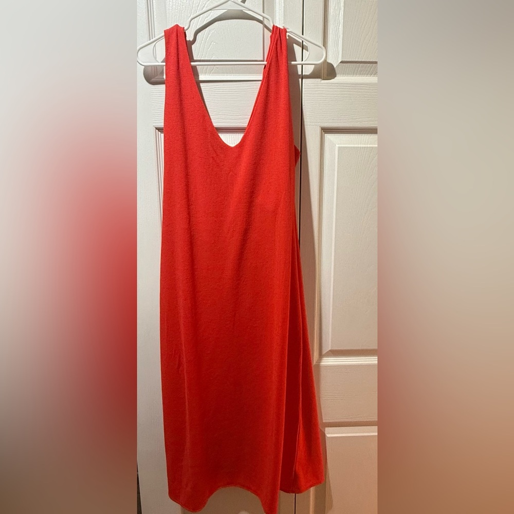 H&M Vibrant Red Backless Dress - Picture 5 of 7